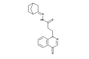 3-(4-ketocinnolin-1-yl)-N-(norbornan-2-ylideneamino)propionamide