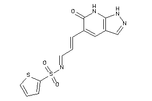 N-[3-(6-keto-1,7-dihydropyrazolo[3,4-b]pyridin-5-yl)prop-2-enylidene]thiophene-2-sulfonamide