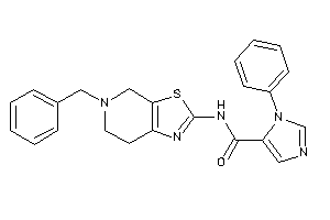 N-(5-benzyl-6,7-dihydro-4H-thiazolo[5,4-c]pyridin-2-yl)-3-phenyl-imidazole-4-carboxamide