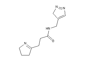 N-(3H-pyrazol-4-ylmethyl)-3-(1-pyrrolin-2-yl)propionamide