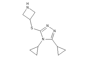 3-(azetidin-3-ylthio)-4,5-dicyclopropyl-1,2,4-triazole
