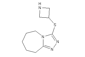 3-(azetidin-3-ylthio)-6,7,8,9-tetrahydro-5H-[1,2,4]triazolo[4,3-a]azepine