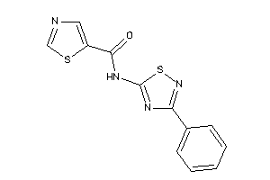 N-(3-phenyl-1,2,4-thiadiazol-5-yl)thiazole-5-carboxamide