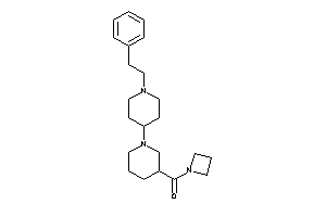 Azetidin-1-yl-[1-(1-phenethyl-4-piperidyl)-3-piperidyl]methanone