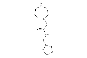 2-(1,4-diazepan-1-yl)-N-(tetrahydrofurfuryl)acetamide