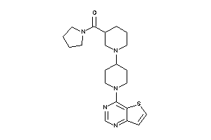 Image of Pyrrolidino-[1-(1-thieno[3,2-d]pyrimidin-4-yl-4-piperidyl)-3-piperidyl]methanone