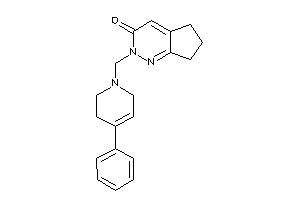 2-[(4-phenyl-3,6-dihydro-2H-pyridin-1-yl)methyl]-6,7-dihydro-5H-cyclopenta[c]pyridazin-3-one