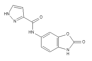 N-(2-keto-3H-1,3-benzoxazol-6-yl)-1H-pyrazole-3-carboxamide