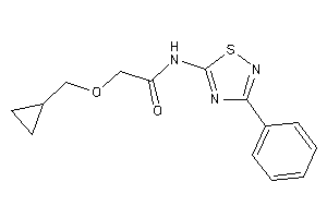 2-(cyclopropylmethoxy)-N-(3-phenyl-1,2,4-thiadiazol-5-yl)acetamide