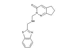 2-[(1,3-benzothiazol-2-ylmethylamino)methyl]-6,7-dihydro-5H-cyclopenta[c]pyridazin-3-one