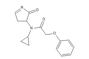 Image of N-cyclopropyl-N-(2-keto-1-pyrrolin-3-yl)-2-phenoxy-acetamide