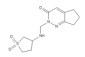 2-[[(1,1-diketothiolan-3-yl)amino]methyl]-6,7-dihydro-5H-cyclopenta[c]pyridazin-3-one