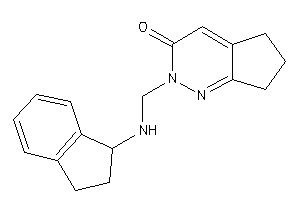 2-[(indan-1-ylamino)methyl]-6,7-dihydro-5H-cyclopenta[c]pyridazin-3-one