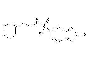 Image of N-(2-cyclohexen-1-ylethyl)-2-keto-benzimidazole-5-sulfonamide