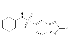 N-cyclohexyl-2-keto-benzimidazole-5-sulfonamide