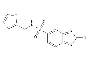 Image of N-(2-furfuryl)-2-keto-benzimidazole-5-sulfonamide