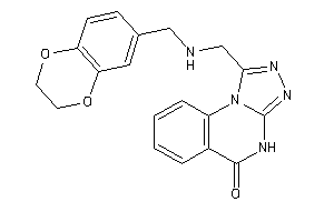 1-[(2,3-dihydro-1,4-benzodioxin-6-ylmethylamino)methyl]-4H-[1,2,4]triazolo[4,3-a]quinazolin-5-one