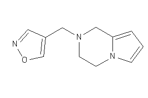 4-(3,4-dihydro-1H-pyrrolo[1,2-a]pyrazin-2-ylmethyl)isoxazole