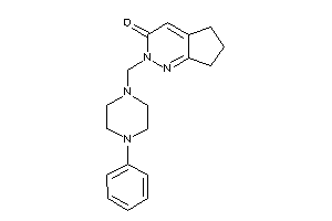 Image of 2-[(4-phenylpiperazino)methyl]-6,7-dihydro-5H-cyclopenta[c]pyridazin-3-one