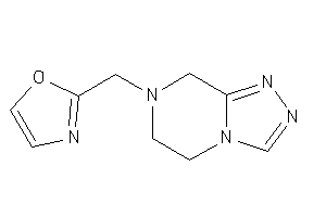 2-(6,8-dihydro-5H-[1,2,4]triazolo[4,3-a]pyrazin-7-ylmethyl)oxazole