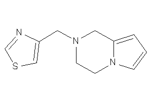 4-(3,4-dihydro-1H-pyrrolo[1,2-a]pyrazin-2-ylmethyl)thiazole
