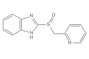 Image of 2-(2-pyridylmethylsulfinyl)-1H-benzimidazole