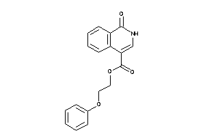 1-keto-2H-isoquinoline-4-carboxylic Acid 2-phenoxyethyl Ester