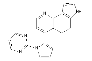 Image of 4-[1-(2-pyrimidyl)pyrrol-2-yl]-6,7-dihydro-5H-pyrrolo[2,3-h]quinoline