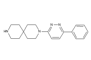 9-(6-phenylpyridazin-3-yl)-3,9-diazaspiro[5.5]undecane