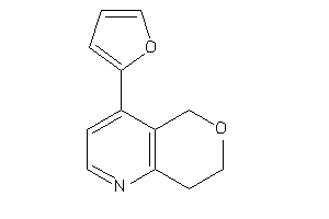 Image of 4-(2-furyl)-7,8-dihydro-5H-pyrano[4,3-b]pyridine