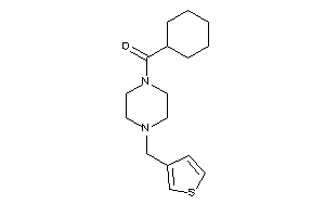 Cyclohexyl-[4-(3-thenyl)piperazino]methanone