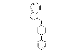 Image of 2-[4-(azulen-1-ylmethyl)piperazino]pyrimidine