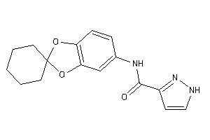 N-spiro[1,3-benzodioxole-2,1'-cyclohexane]-5-yl-1H-pyrazole-3-carboxamide
