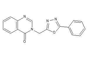 3-[(5-phenyl-1,3,4-oxadiazol-2-yl)methyl]quinazolin-4-one