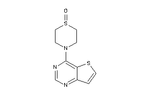 4-thieno[3,2-d]pyrimidin-4-yl-1,4-thiazinane 1-oxide