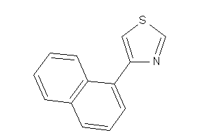 Image of 4-(1-naphthyl)thiazole