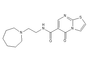 N-[2-(azepan-1-yl)ethyl]-5-keto-thiazolo[3,2-a]pyrimidine-6-carboxamide