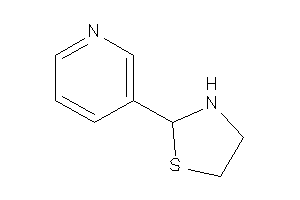 2-(3-pyridyl)thiazolidine