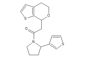 2-(5,7-dihydro-4H-thieno[2,3-c]pyran-7-yl)-1-[2-(3-thienyl)pyrrolidino]ethanone