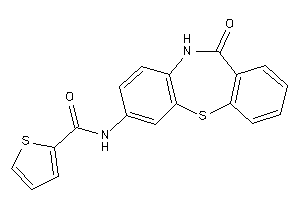 N-(6-keto-5H-benzo[b][1,4]benzothiazepin-2-yl)thiophene-2-carboxamide