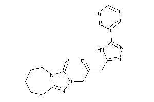 Image of 2-[2-keto-3-(5-phenyl-4H-1,2,4-triazol-3-yl)propyl]-6,7,8,9-tetrahydro-5H-[1,2,4]triazolo[4,3-a]azepin-3-one