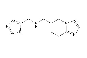 5,6,7,8-tetrahydro-[1,2,4]triazolo[4,3-a]pyridin-6-ylmethyl(thiazol-5-ylmethyl)amine