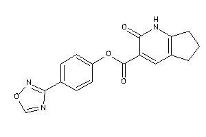 2-keto-1,5,6,7-tetrahydro-1-pyrindine-3-carboxylic Acid [4-(1,2,4-oxadiazol-3-yl)phenyl] Ester