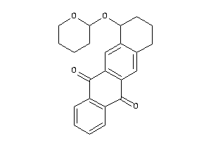 7-tetrahydropyran-2-yloxy-7,8,9,10-tetrahydrotetracene-5,12-quinone