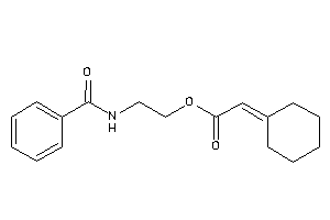 2-cyclohexylideneacetic Acid 2-benzamidoethyl Ester