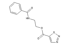 Thiadiazole-5-carboxylic Acid 2-benzamidoethyl Ester
