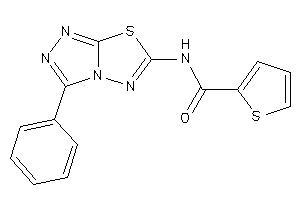 Image of N-(3-phenyl-[1,2,4]triazolo[3,4-b][1,3,4]thiadiazol-6-yl)thiophene-2-carboxamide