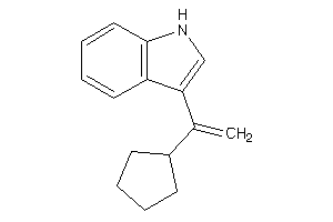 3-(1-cyclopentylvinyl)-1H-indole