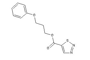 Thiadiazole-5-carboxylic Acid 3-phenoxypropyl Ester
