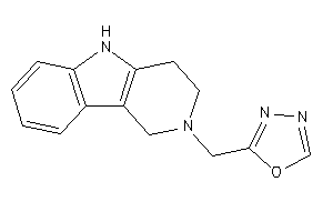 2-(1,3,4,5-tetrahydropyrido[4,3-b]indol-2-ylmethyl)-1,3,4-oxadiazole